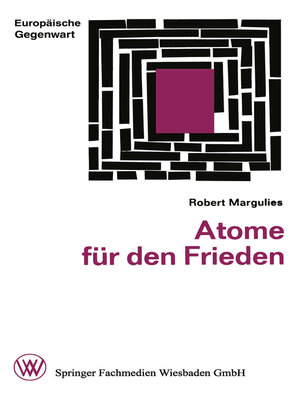 cover image of Atome für den Frieden